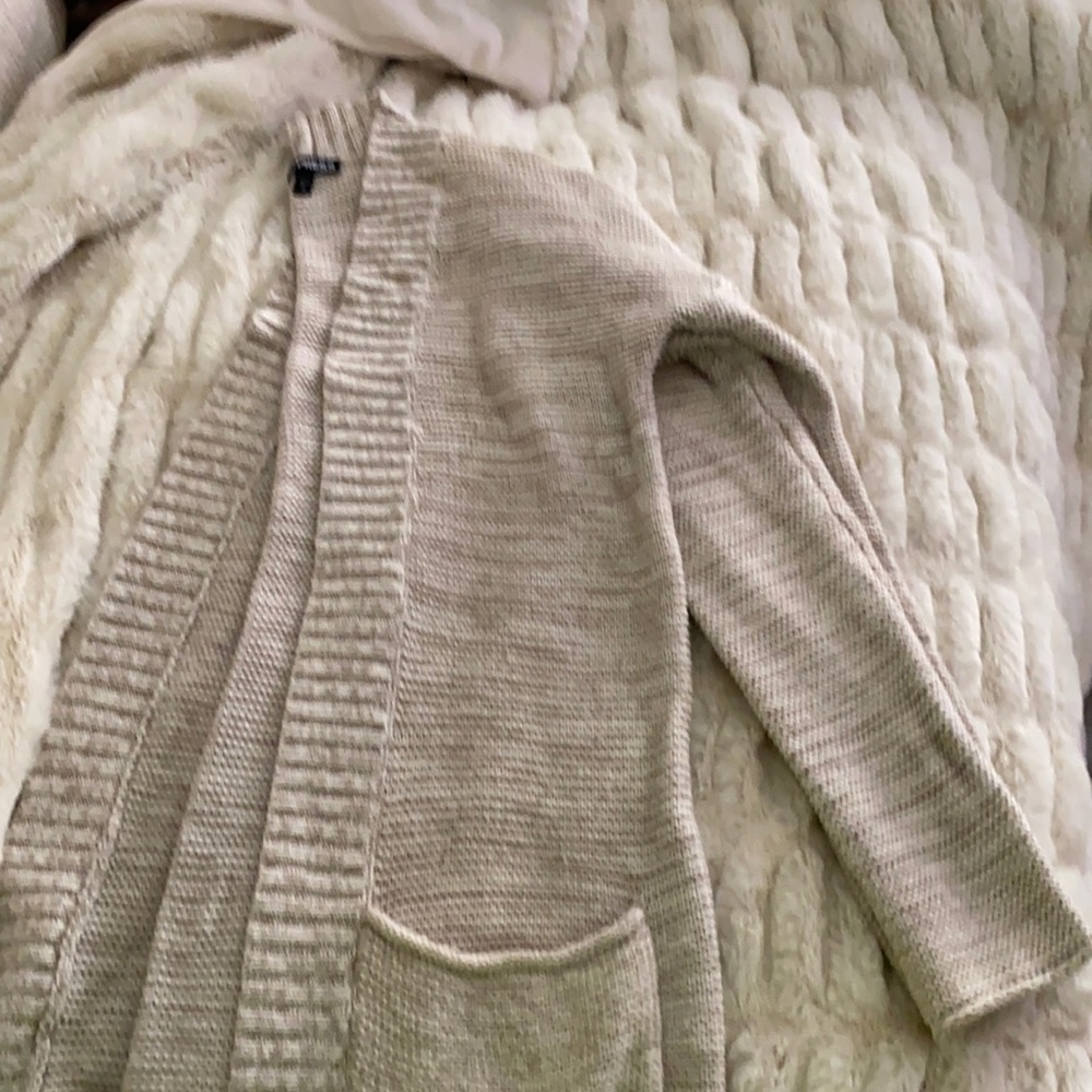 Tan cardigan Xpress